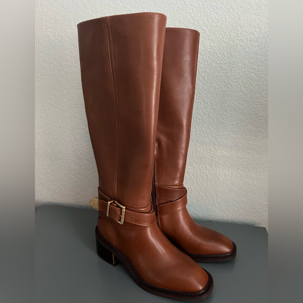 Vince Camuto Leather Gini Knee High Boots